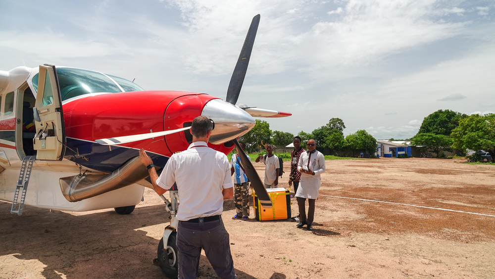 Loading the aircraft