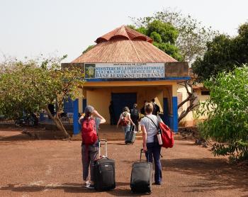 Arrival of the medical team in Faranah