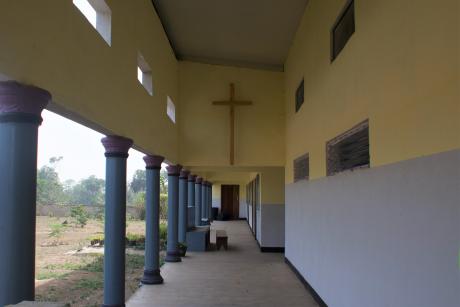 Mission hospital at Nzerekore