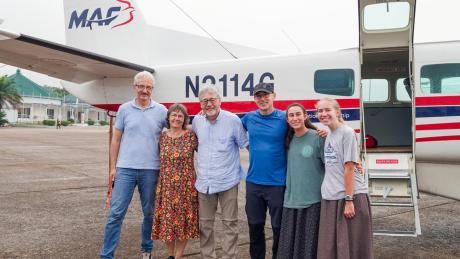 An MAF plane visited four destinations in one day, bringing partners to remote communities.