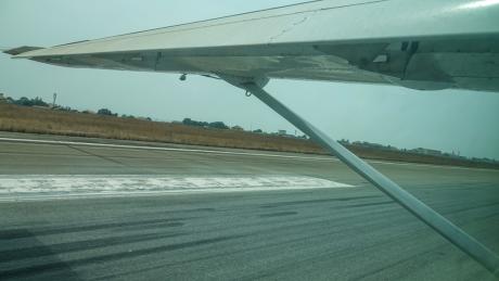 Plane taking off